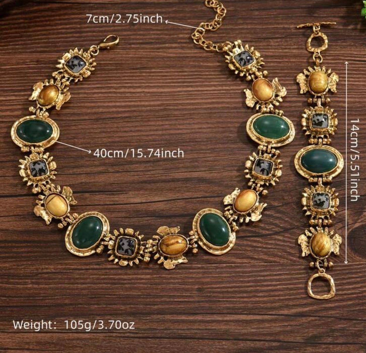 Royal Turquoise Elegance Jewelry Set