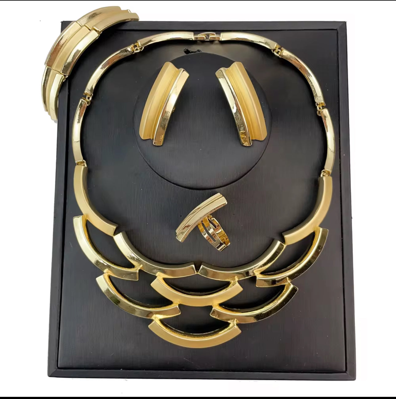 Luxury Gold-Plated Jewelry Set