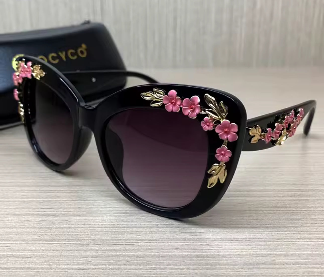Floral Luxury Women’s Fashion Sunglasses