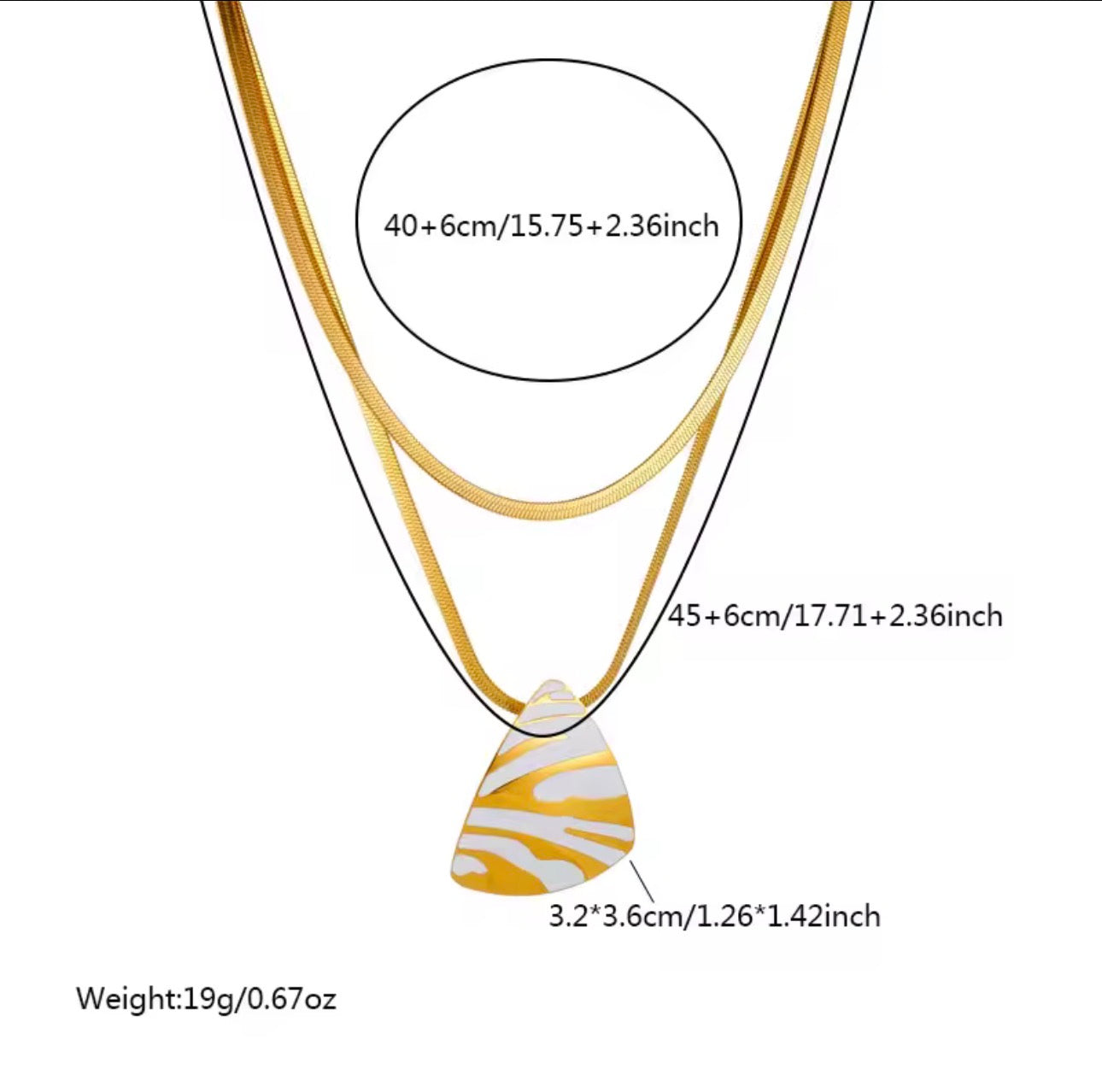 Golden Zebra Elegance Jewelry Set
