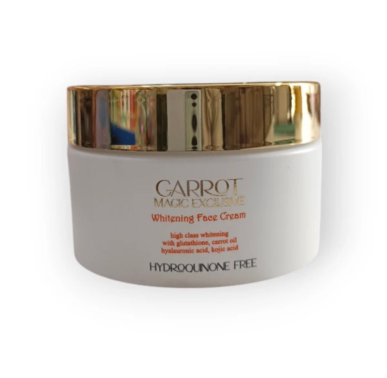 Carrot Magic Exclusive Whitening Face Cream.