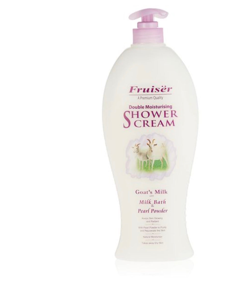 Fruiser Shower Cream Goat’s Milk With UV White 1000ml