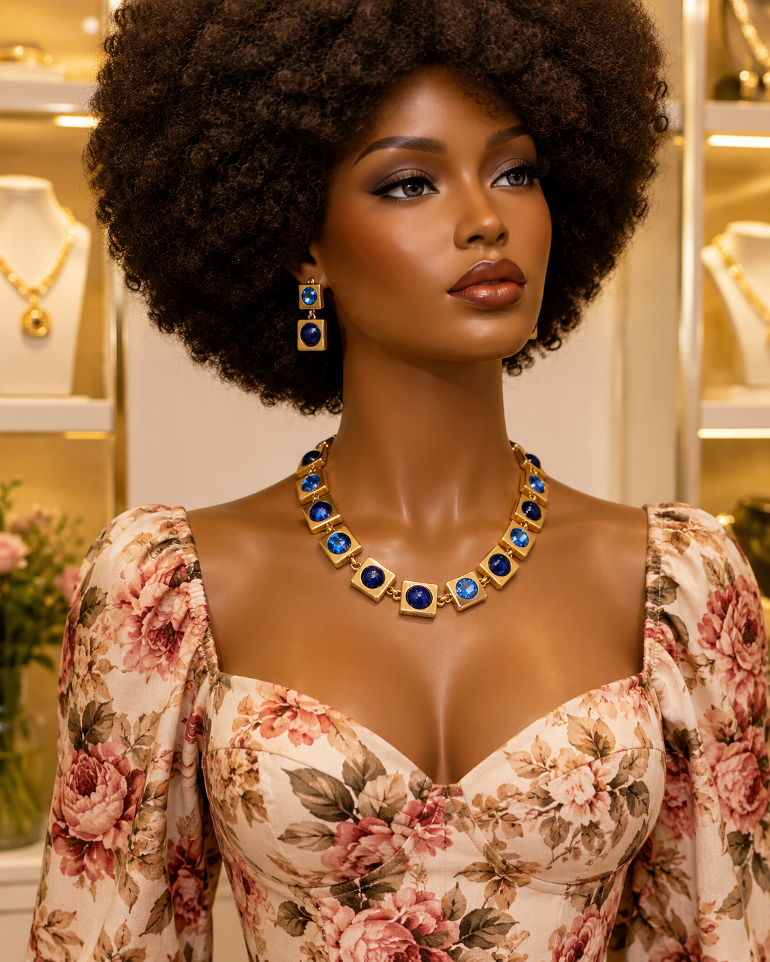 Sapphire Luxe Jewelry Set