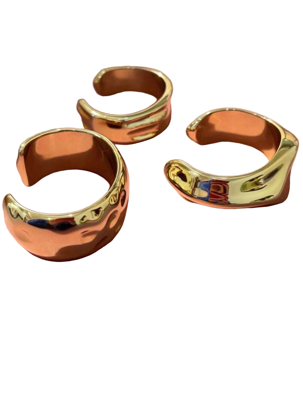 Untitled Luxe Statement Cuff Bracelet 3pcs