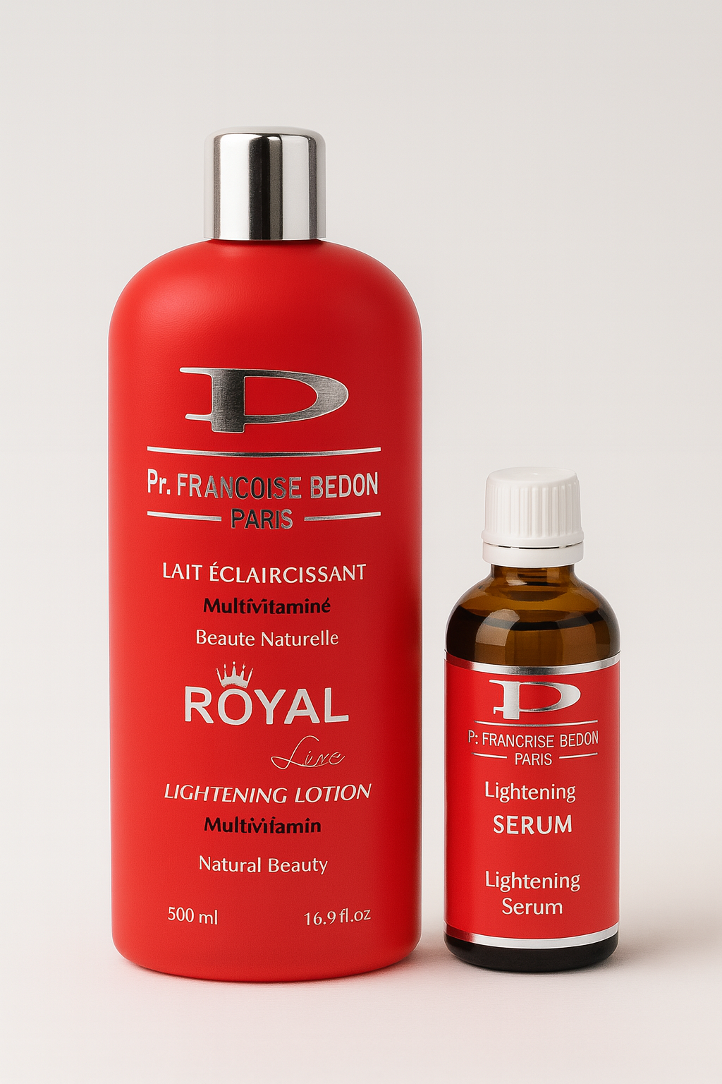 Pr. Francoise Bedon Paris Royal Lotion 500ml & serum Set