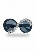 Crystal Glamour Oversized Sunglasses