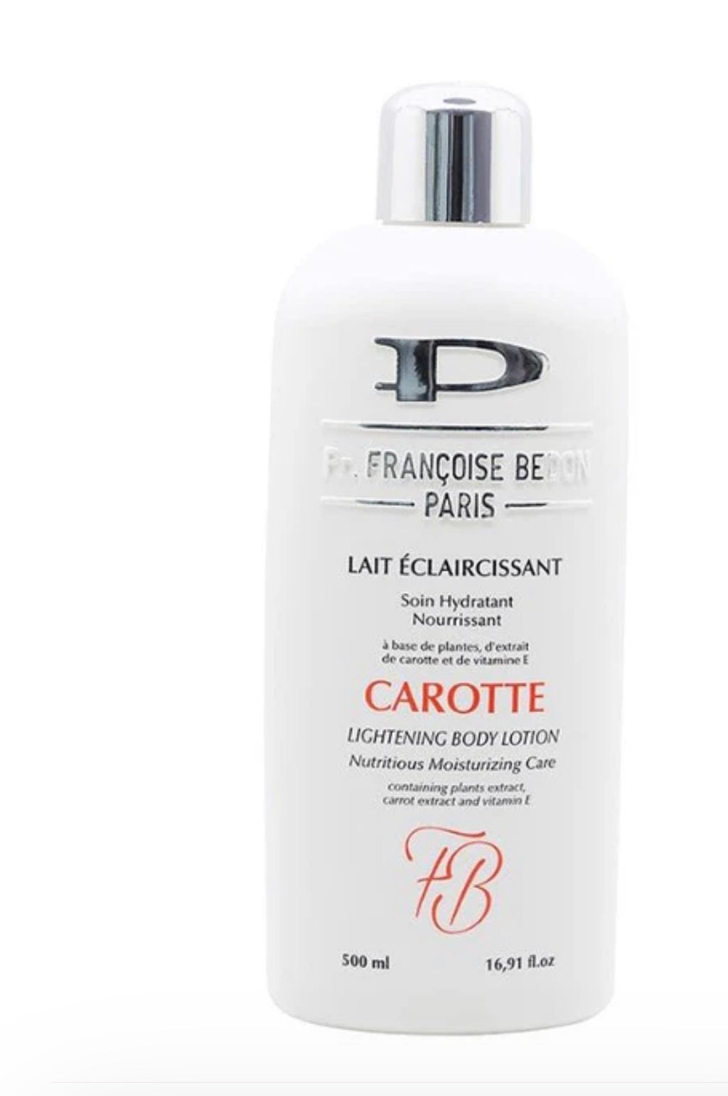 Pr. Francoise Bedon Paris Body Lotion Unifying Milk And Carotte 500ml