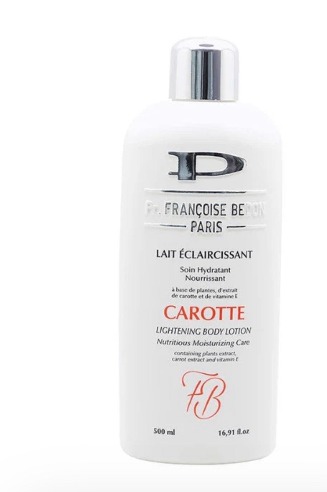 Pr. Francoise Bedon Paris Body Lotion Unifying Milk And Carotte 500ml