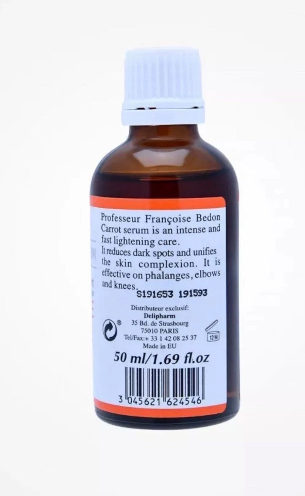 Pr. FRANCOISE BEDON PARIS CARROTTE LOTION & SERUM OIL 500ML