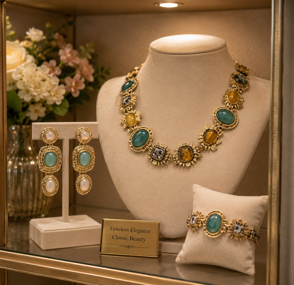 Royal Turquoise Elegance Jewelry Set