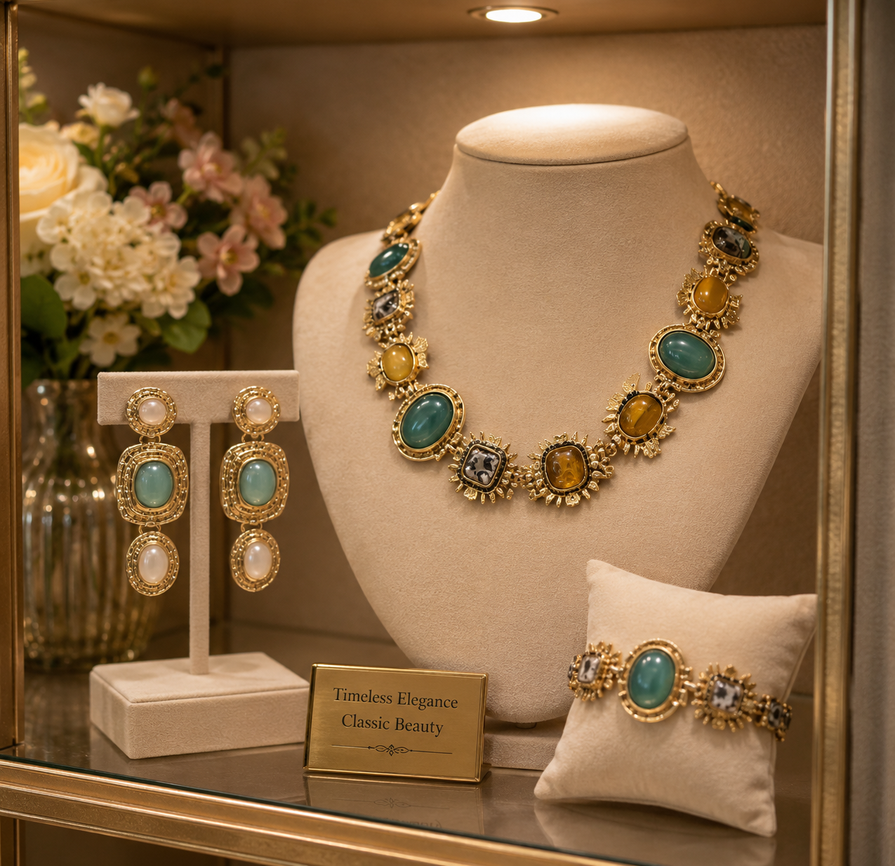 Royal Turquoise Elegance Jewelry Set
