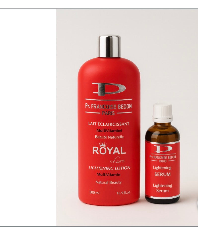Pr. Francoise Bedon Paris Royal Lotion 500ml & serum Set