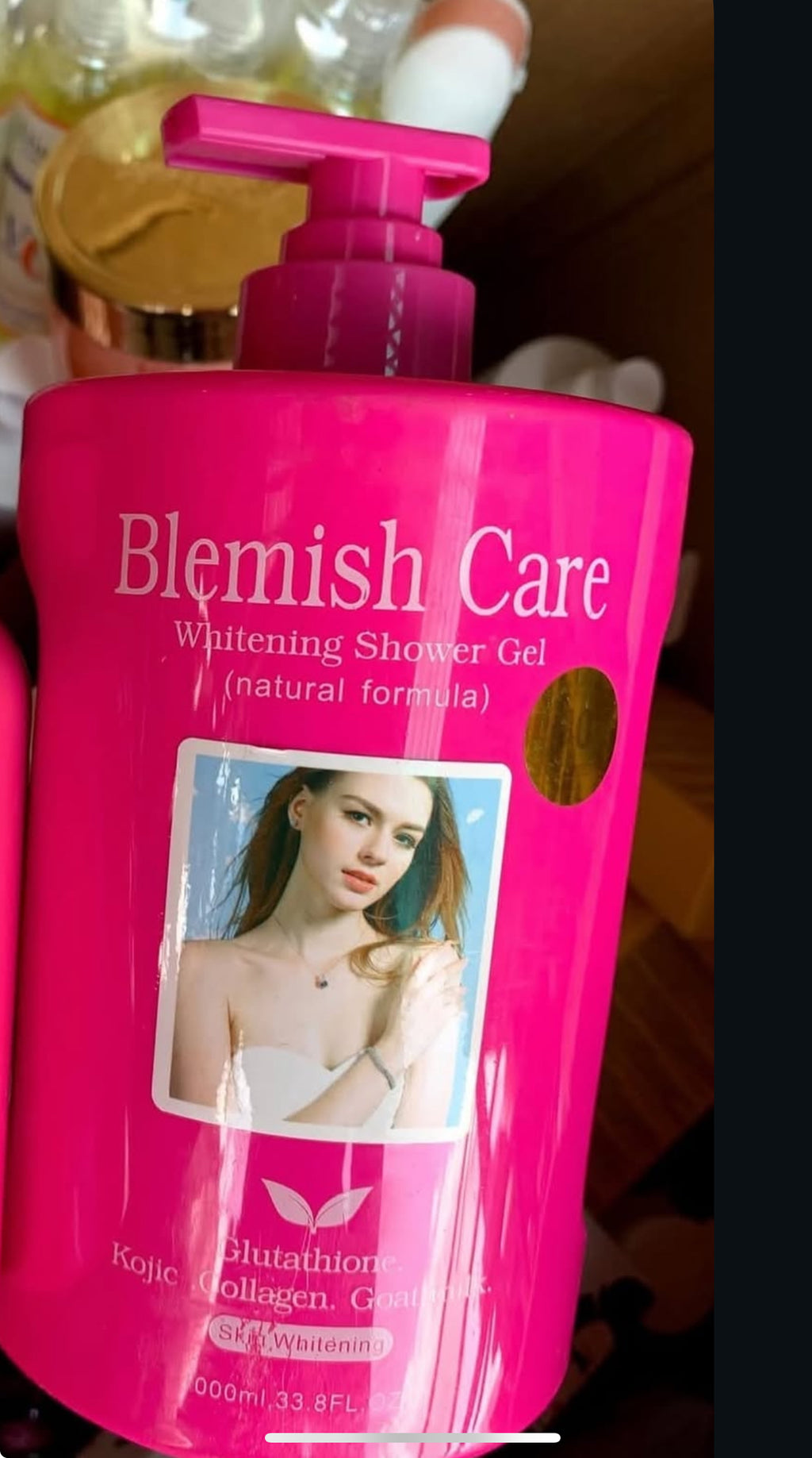 blemish care  Whitening Shower Gel