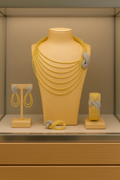 Golden Knot Elegance Jewelry Set