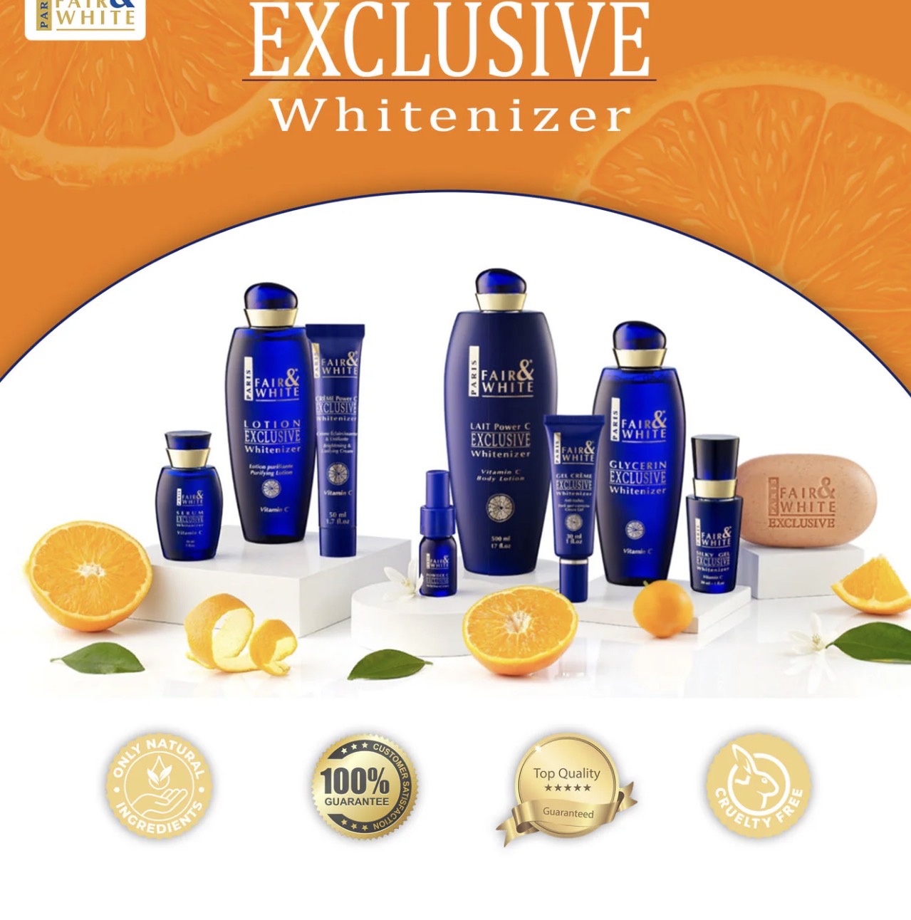 Fair & White Crème Exclusive Lightening Cream – 50ml