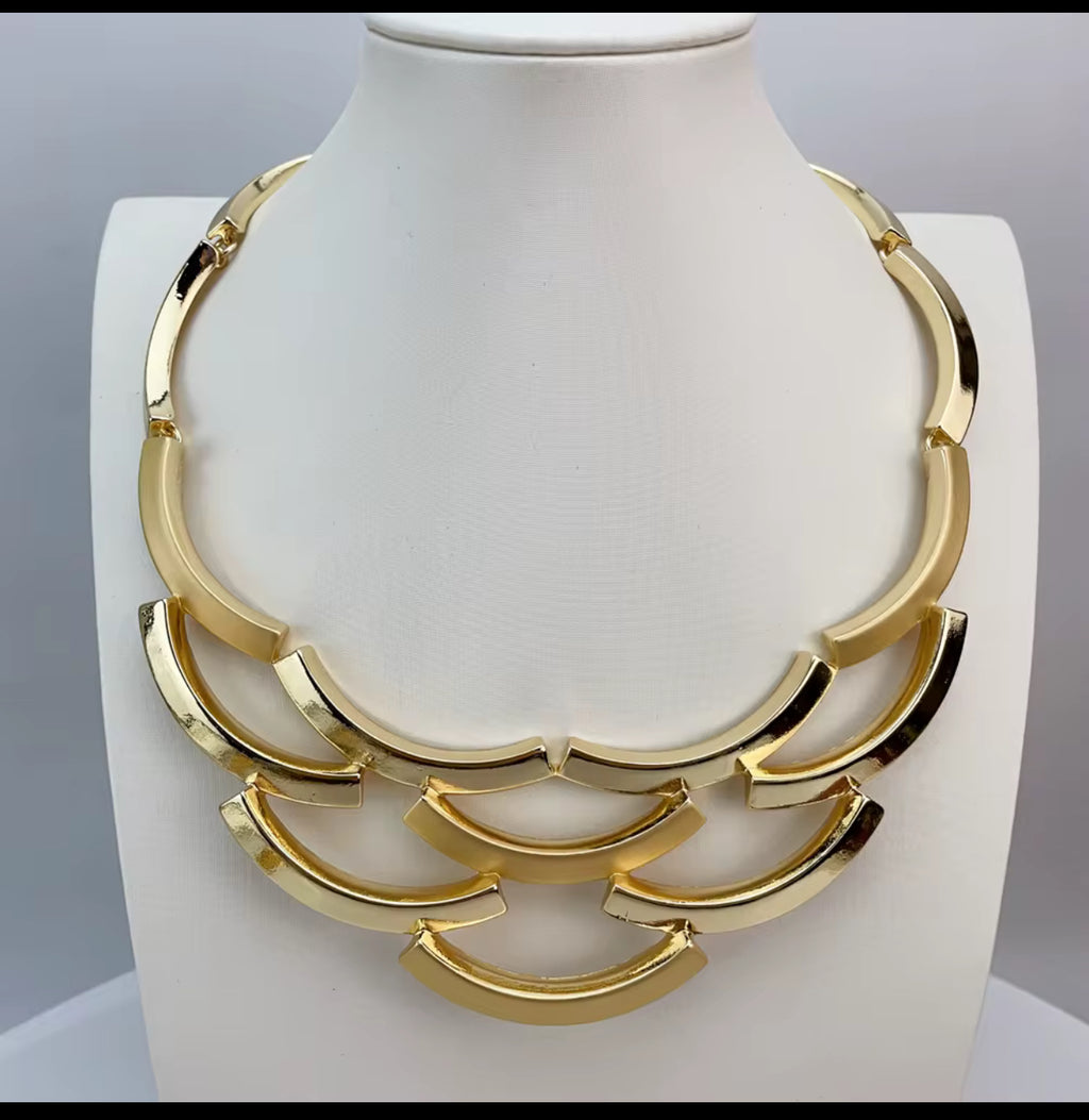 Luxury Gold-Plated Jewelry Set