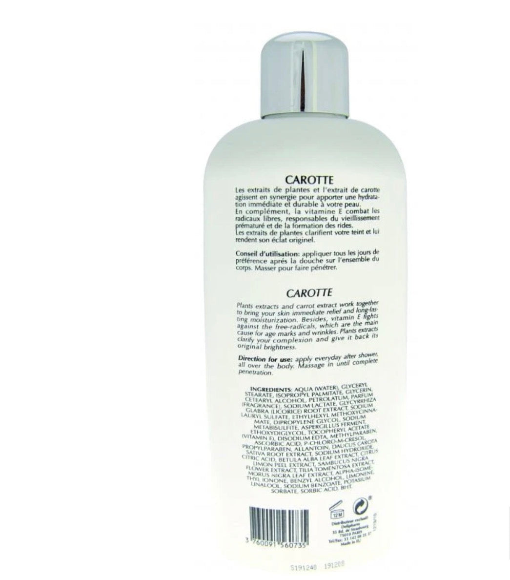 Pr. Francoise Bedon Paris Body Lotion Unifying Milk And Carotte 500ml
