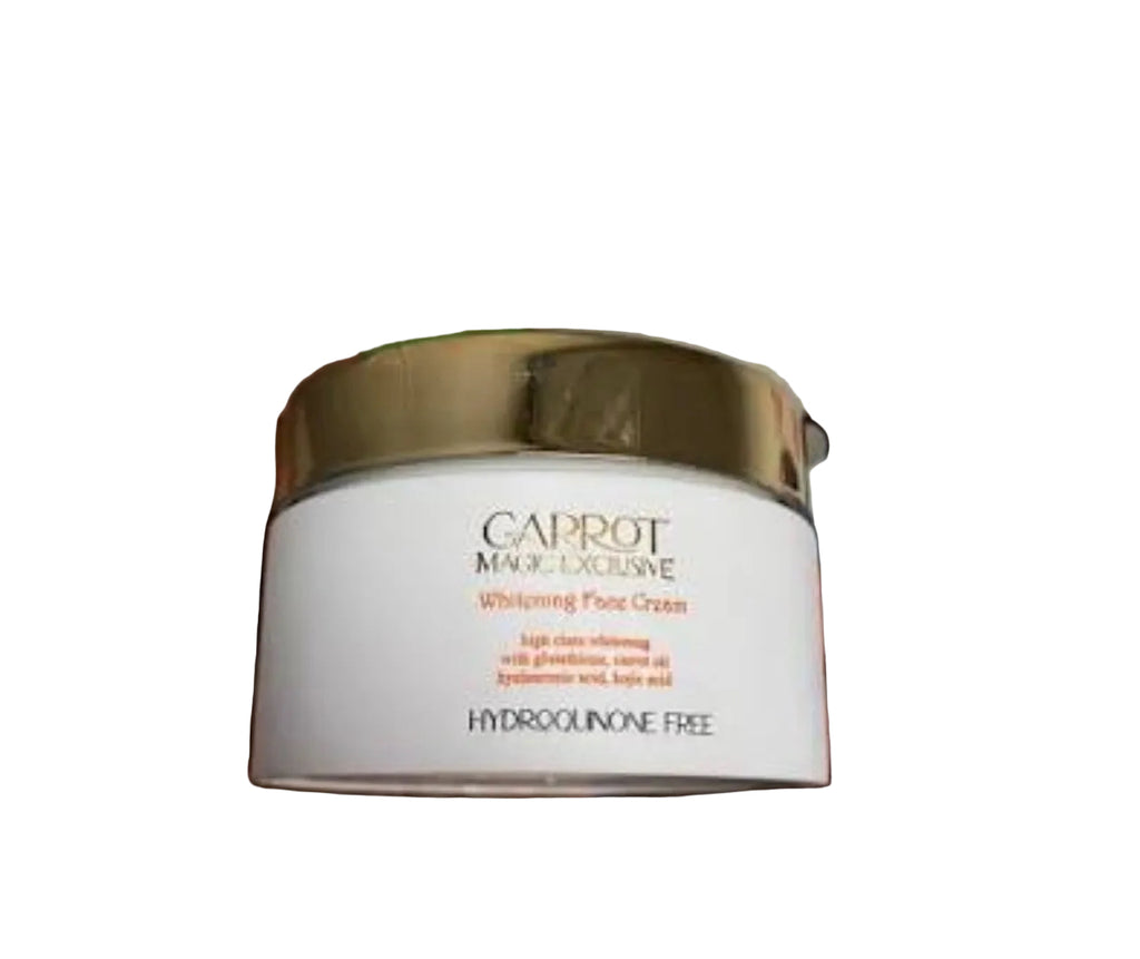 Carrot Magic Exclusive Whitening Face Cream.