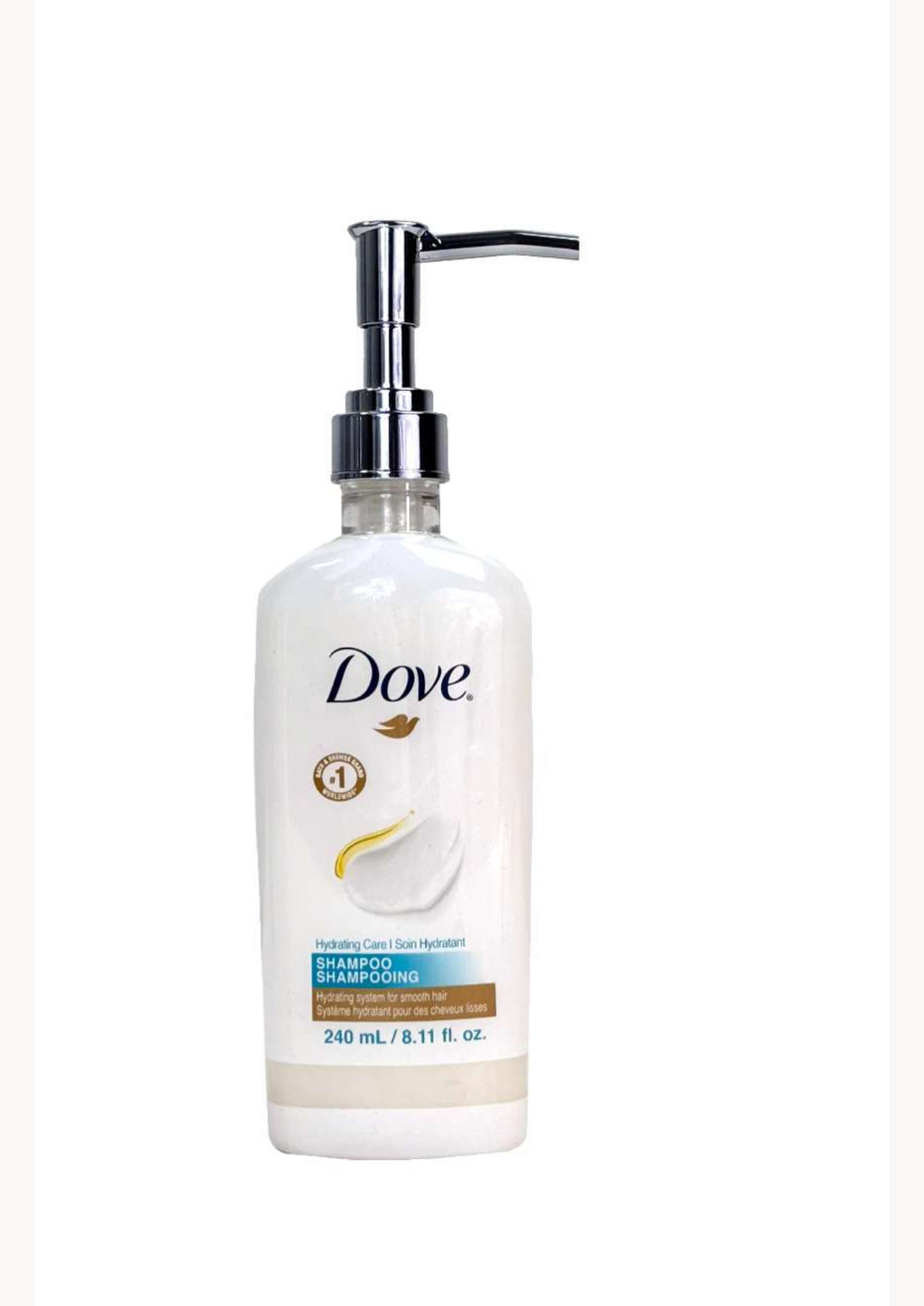 6 Packs  Dove Hydrating Care Shampoo – 240 ml (8.11 fl oz