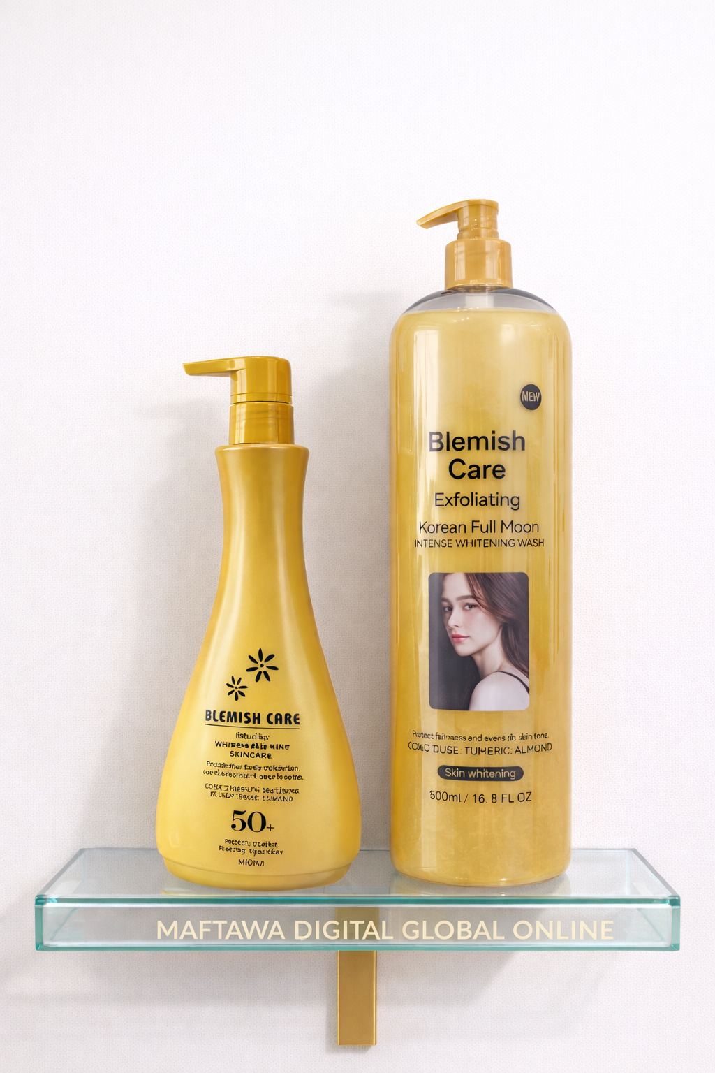 Blemish Care Korean Full Moon Set – Exfoliating + Beauty Lotion