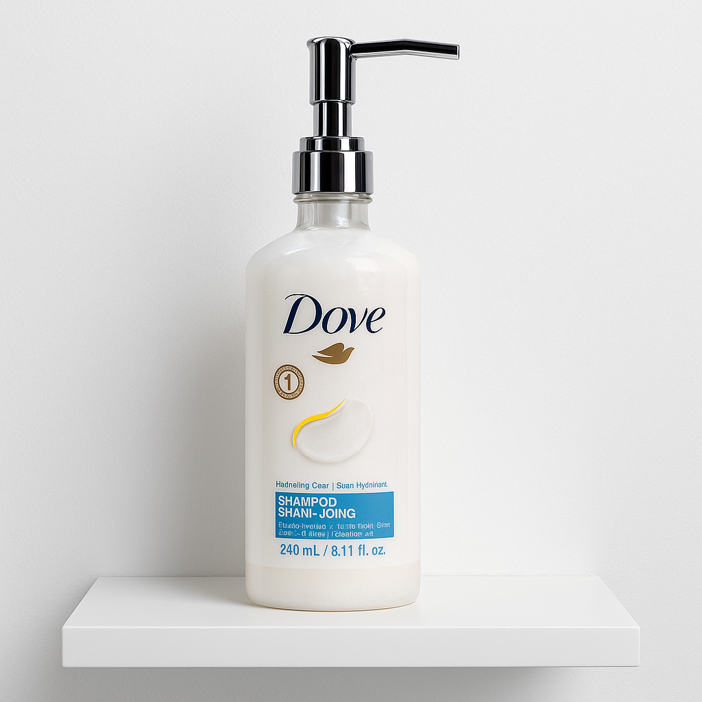 6 Packs  Dove Hydrating Care Shampoo – 240 ml (8.11 fl oz