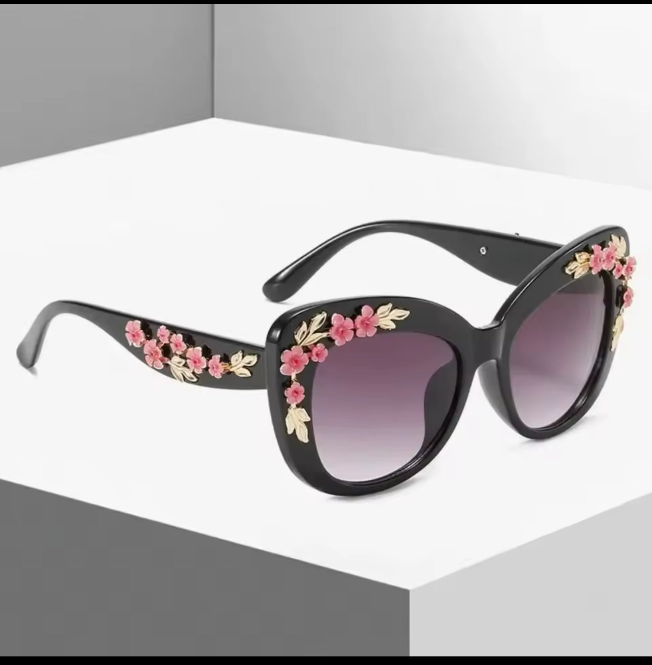 Floral Luxury Women’s Fashion Sunglasses