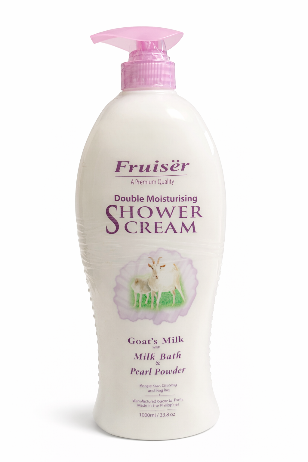 Fruiser Shower Cream Goat’s Milk With UV White 1000ml