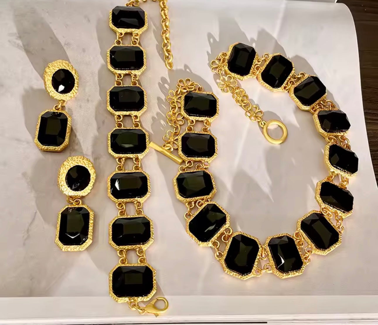 Midnight Glamour Jewelry Set