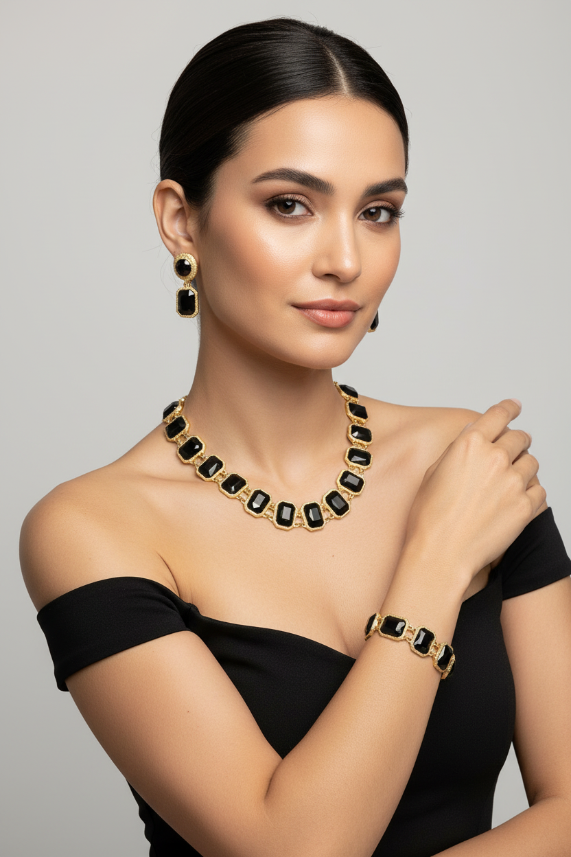 Midnight Glamour Jewelry Set