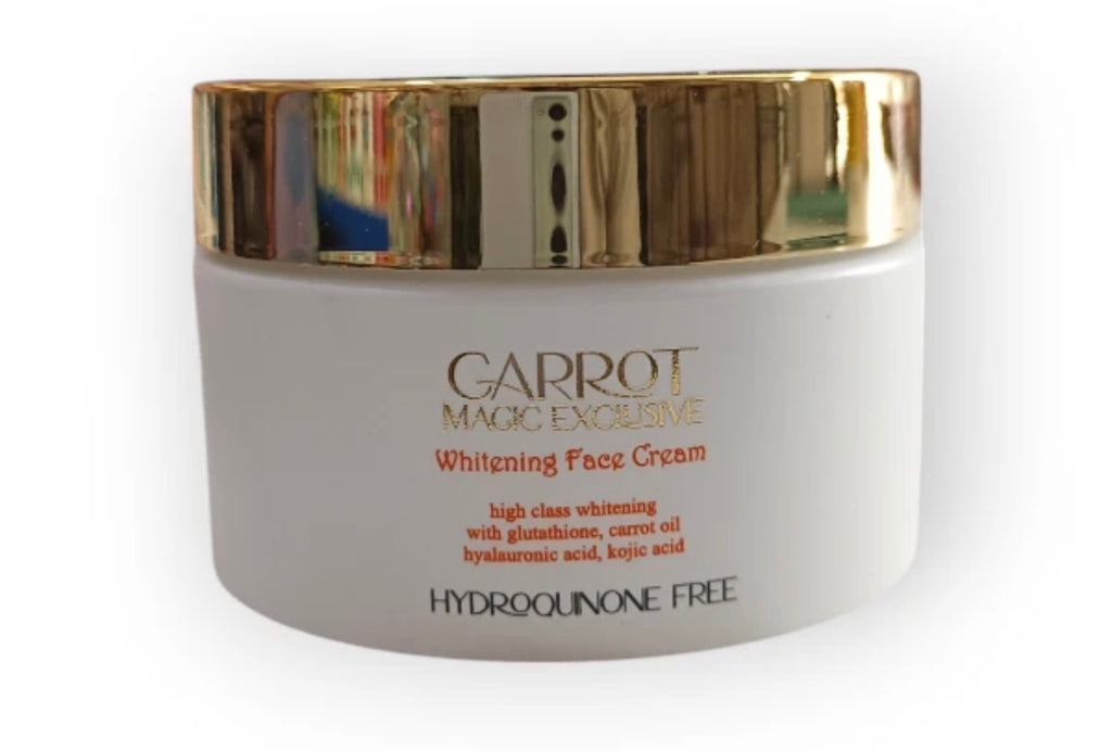 Carrot Magic Exclusive Whitening Face Cream.