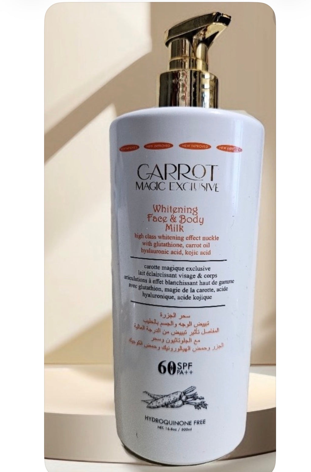 Carrot Magic Exclusive Whitening Lotion